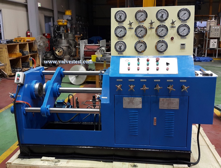 Horizontal Valve Test Bench