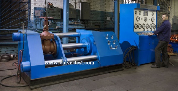 Horizontal Valve Test Bench