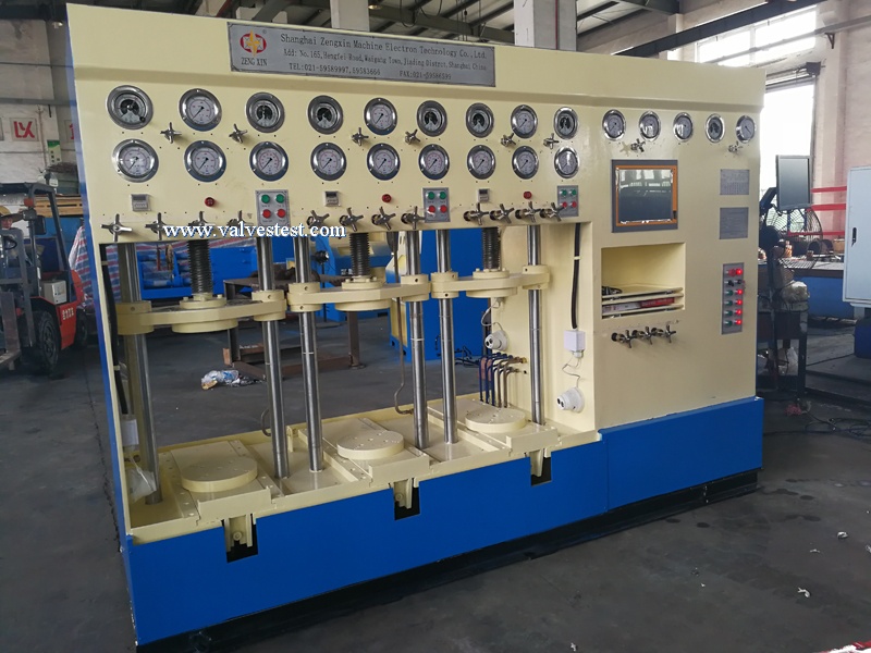 3 Station Screw Valve Test Bench