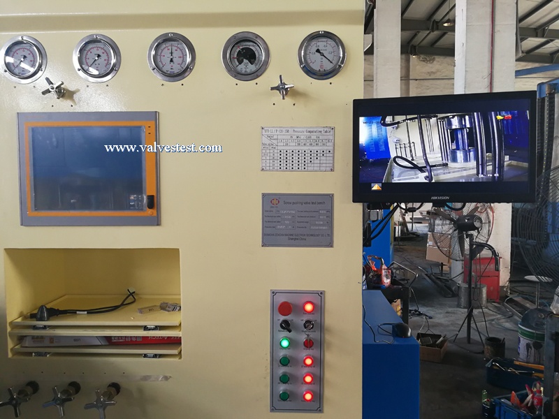 3 Station Screw Valve Test Bench